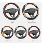 غطاء مقود سيارة بتصميم أنيق يوفر قبضة مريحة ويحسن مظهر المقود