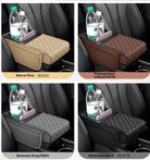 منظم فجوة مقعد السيارة مع حامل كوب – تخزين عملي ولمسة أنيقة داخل السيارة