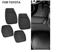 طقم دعاسات أرضية لسيارات تويوتا – حماية عملية وتصميم أنيق للمقصورة