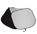 ستارة شمسية أمامية للسيارة فضي / أسود مقاس ‎142×67‎ سم