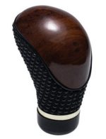 قبضة قير للسيارة تصميم خشبي فاخر