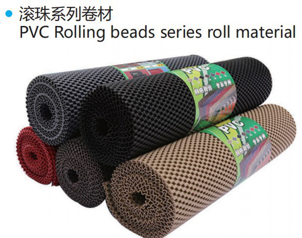 رول أرضيات سيارات PVC بنمط حبيبي – متعدد الألوان وقابل للقص