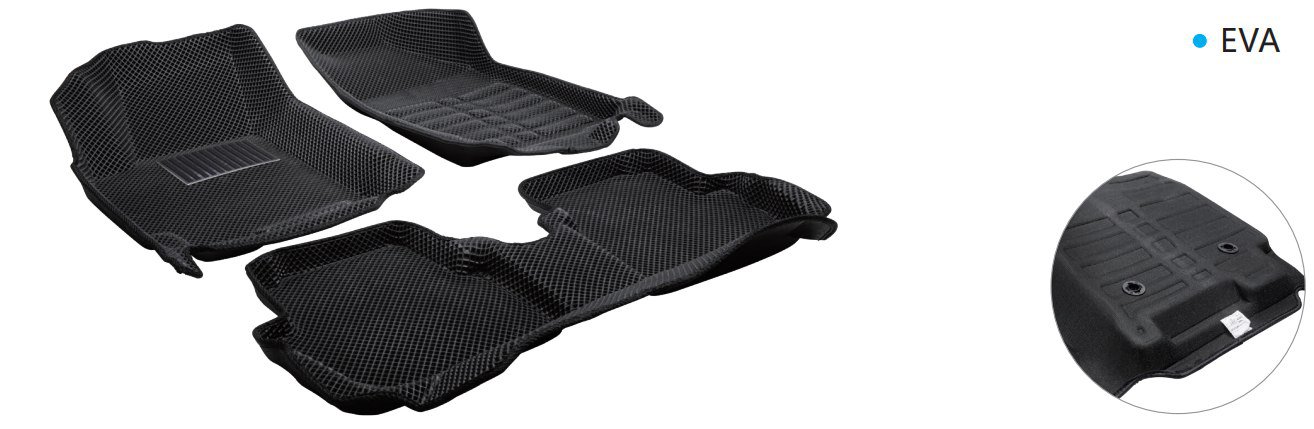 طقم أرضيات سيارات EVA ثلاثية الأبعاد – حماية كاملة وثبات عالي