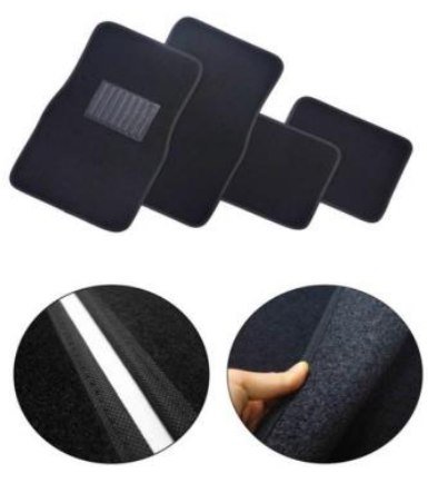 طقم أرضيات سيارات قماش عالية الجودة