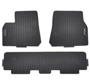 طقم أرضيات سيارات بلاستيك بنقشة خلية