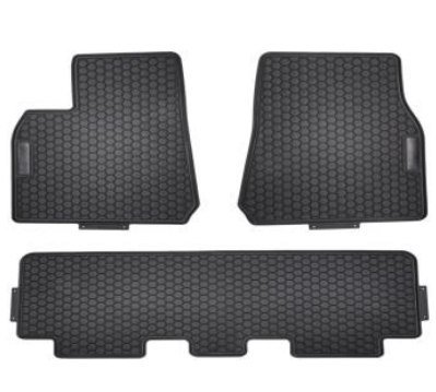 طقم أرضيات سيارات بلاستيك بنقشة خلية