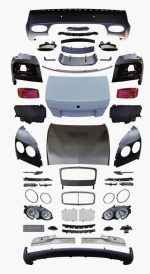 طقم تحويل هيكل كامل — مناسب لـ Bentley Flying Spur (2005–2012) ترقية إلى شكل 2019