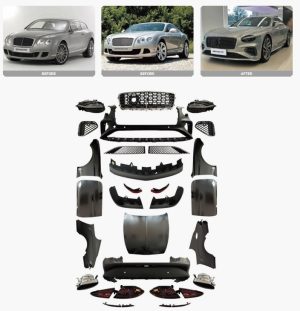 طقم تحويل هيكل كامل فاخر — Bentley Continental GT (2005–2012) ترقية إلى شكل GT 2025