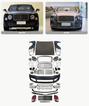 طقم تحويل واجهة Bentley Mulsanne حتى موديل 2017 — طقم كامل بجودة عالية وتصميم فاخر