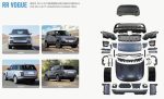 طقم تحويل Range Rover Vogue موديل 2013–2017 إلى شكل 2022 — بودي كيت OEM كامل بمظهر حديث فاخر
